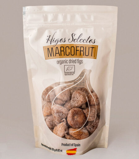 Organic dried figs with flour Bag 250 gr.