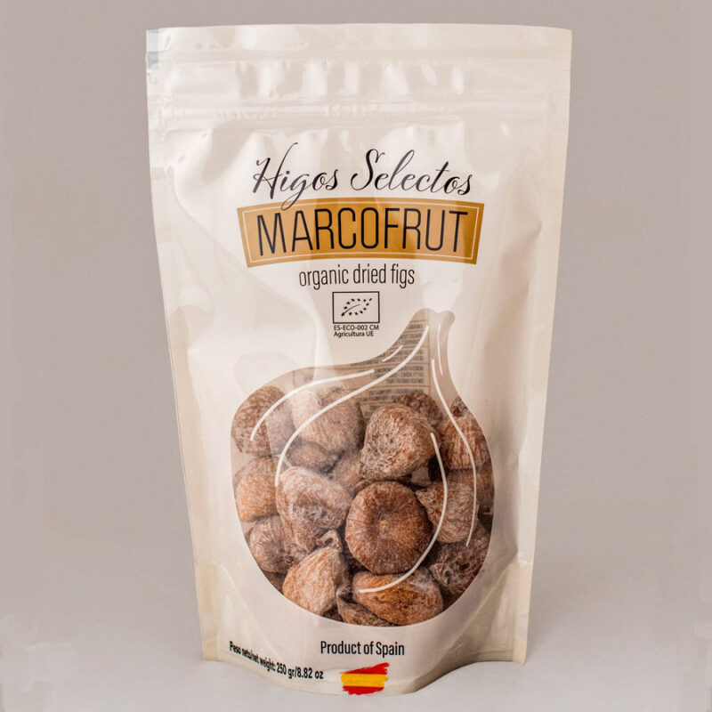 Organic dried figs with lady's neck flour